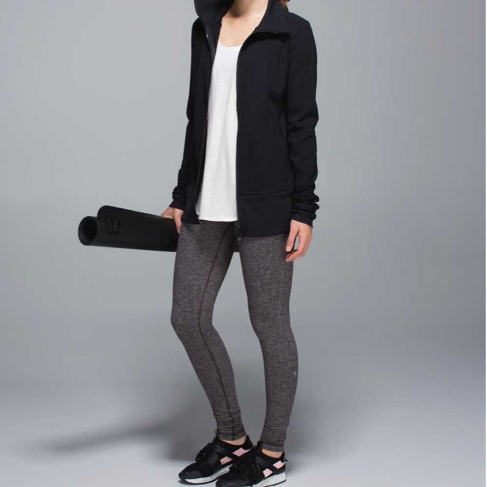 Lululemon Wunder Under Pants Giant Herringbone - Picture 6 of 9